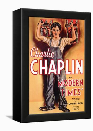 Modern Times, 1936-null-Framed Stretched Canvas