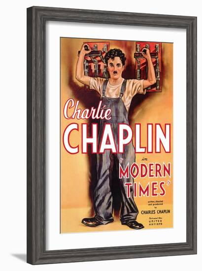 Modern Times, 1936-null-Framed Art Print