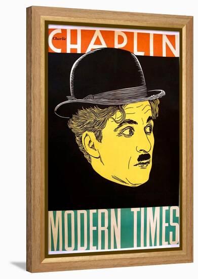 Modern Times, 1936-null-Framed Stretched Canvas