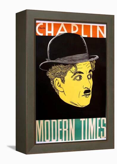 Modern Times, 1936-null-Framed Stretched Canvas