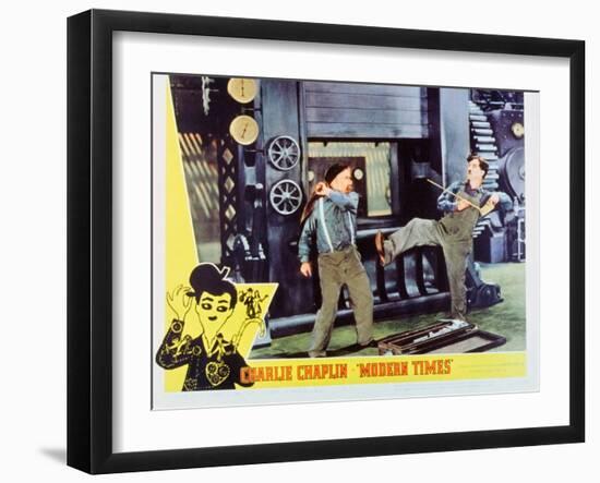 Modern Times, 1936-null-Framed Art Print