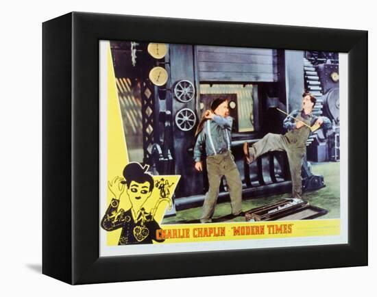 Modern Times, 1936-null-Framed Stretched Canvas