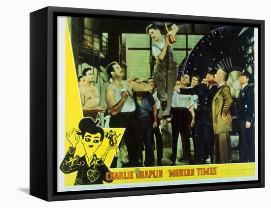 Modern Times, 1936-null-Framed Stretched Canvas