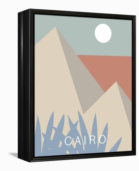 Modern Traveller - Cairo-Tom Frazier-Framed Stretched Canvas