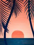 Twilight-Modern Tropical-Art Print