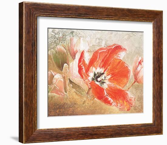 Modern Tulip-Gerard Beauvoir-Framed Art Print