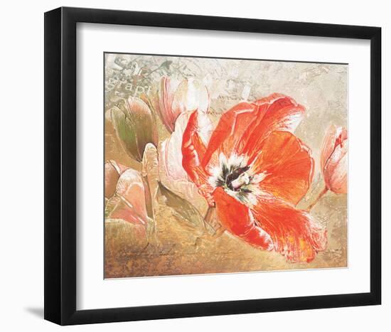 Modern Tulip-Gerard Beauvoir-Framed Art Print