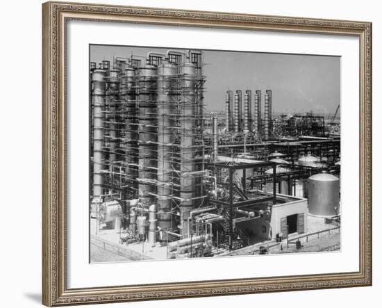 Modern Union Carbide Buildings-J^ R^ Eyerman-Framed Photographic Print