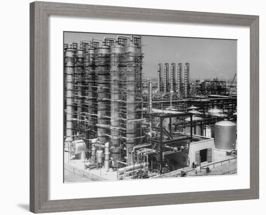 Modern Union Carbide Buildings-J^ R^ Eyerman-Framed Photographic Print