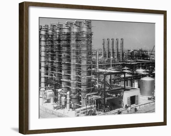 Modern Union Carbide Buildings-J^ R^ Eyerman-Framed Photographic Print