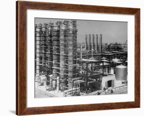 Modern Union Carbide Buildings-J^ R^ Eyerman-Framed Photographic Print