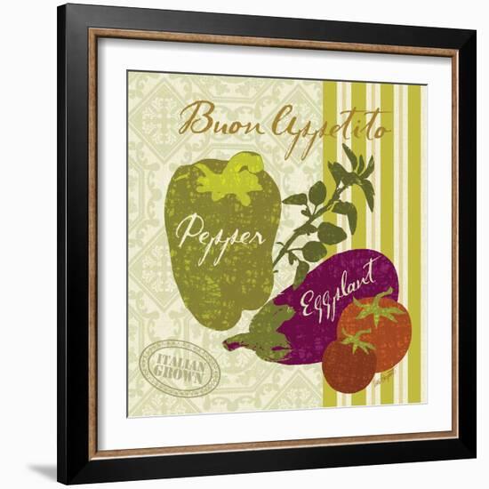 Modern Veggies-Lola Bryant-Framed Art Print