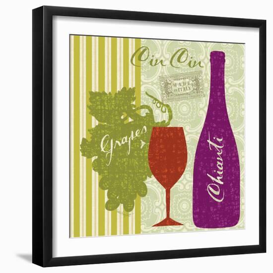 Modern Vino-Lola Bryant-Framed Art Print