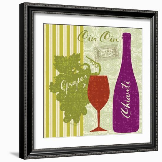 Modern Vino-Lola Bryant-Framed Art Print