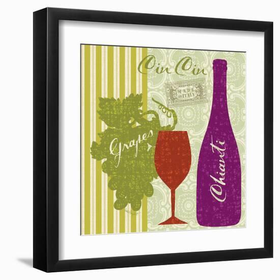 Modern Vino-Lola Bryant-Framed Art Print