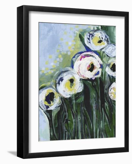 Modern White Floral IV-Tara Daavettila-Framed Art Print