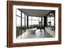 Modern White Luxury Bathroom Interior-PlusONE-Framed Photographic Print
