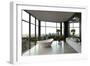 Modern White Luxury Bathroom Interior-PlusONE-Framed Photographic Print