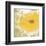 Modern Yellow-Irena Orlov-Framed Art Print