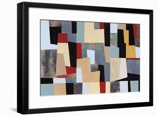 Moderne Left-Long-Framed Giclee Print