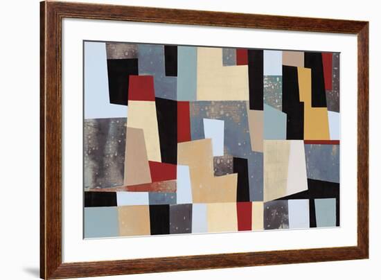 Moderne Left-Long-Framed Giclee Print