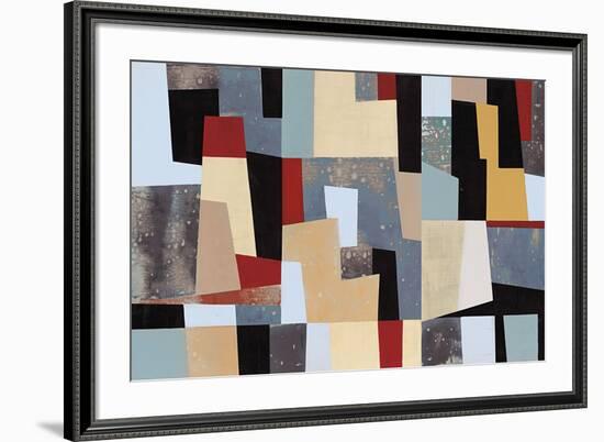 Moderne Left-Long-Framed Giclee Print