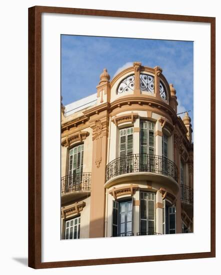 Modernist (Art Deco) Building, Juan Carlos I Avenue, Melilla, Spain, Spanish North Africa, Africa-null-Framed Photographic Print