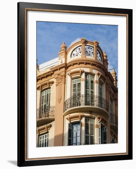 Modernist (Art Deco) Building, Juan Carlos I Avenue, Melilla, Spain, Spanish North Africa, Africa-null-Framed Photographic Print