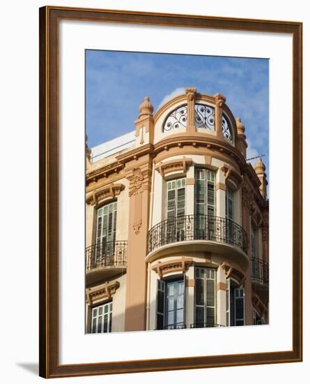 Modernist (Art Deco) Building, Juan Carlos I Avenue, Melilla, Spain, Spanish North Africa, Africa-null-Framed Photographic Print