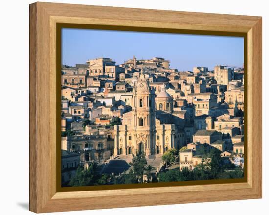 Modica, Sicily, Italy-Peter Thompson-Framed Premier Image Canvas