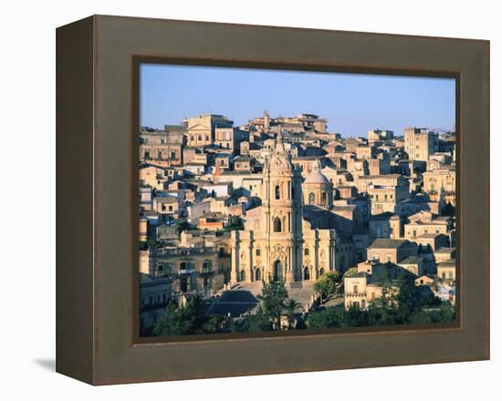 Modica, Sicily, Italy-Peter Thompson-Framed Premier Image Canvas