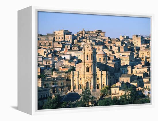 Modica, Sicily, Italy-Peter Thompson-Framed Premier Image Canvas