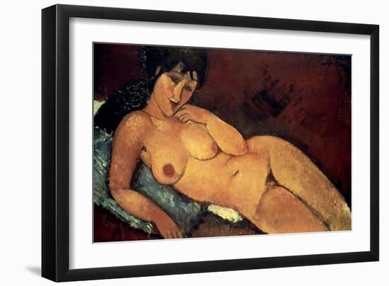 Modigliani: Nude, 1917-Amedeo Modigliani-Framed Giclee Print