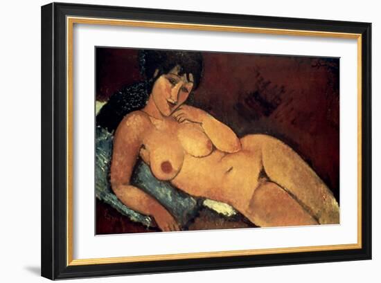 Modigliani: Nude, 1917-Amedeo Modigliani-Framed Giclee Print