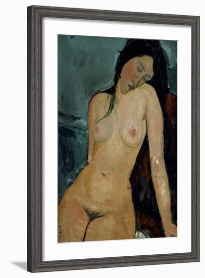 Modigliani: Nude, C1917-Amedeo Modigliani-Framed Giclee Print