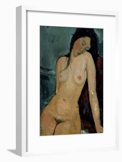 Modigliani: Nude, C1917-Amedeo Modigliani-Framed Giclee Print