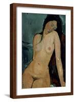 Modigliani: Nude, C1917-Amedeo Modigliani-Framed Giclee Print