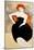 Modigliani with Pearls, 2016-Susan Adams-Mounted Giclee Print