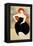 Modigliani with Pearls, 2016-Susan Adams-Framed Premier Image Canvas