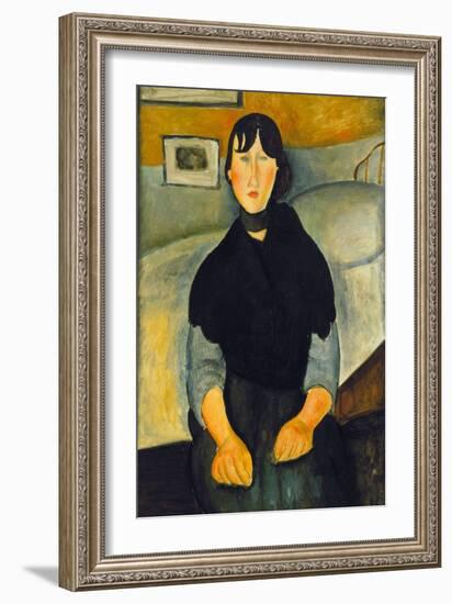 Modigliani: Woman, 1918-Amedeo Modigliani-Framed Giclee Print