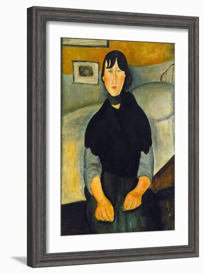 Modigliani: Woman, 1918-Amedeo Modigliani-Framed Giclee Print