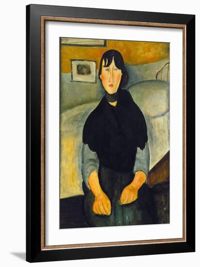 Modigliani: Woman, 1918-Amedeo Modigliani-Framed Giclee Print