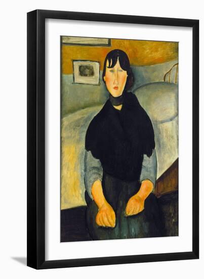 Modigliani: Woman, 1918-Amedeo Modigliani-Framed Giclee Print