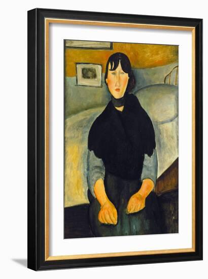 Modigliani: Woman, 1918-Amedeo Modigliani-Framed Giclee Print