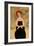 Modigliani Woman with Black Dress and Pearls, 2016-Susan Adams-Framed Giclee Print