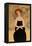 Modigliani Woman with Black Dress and Pearls, 2016-Susan Adams-Framed Premier Image Canvas