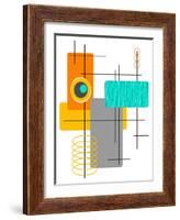 Modop in Orange-Tonya Newton-Framed Art Print