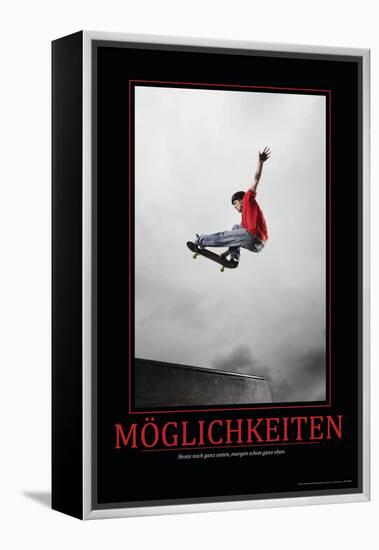 Möglichkeiten (German Translation)-null-Framed Stretched Canvas