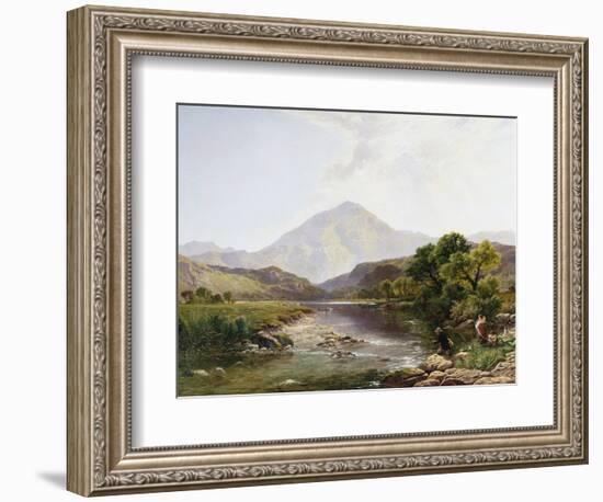 Moel Hebog from the Stepping Stone, Wales-Henry John Boddington-Framed Giclee Print