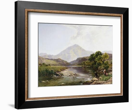 Moel Hebog from the Stepping Stone, Wales-Henry John Boddington-Framed Giclee Print